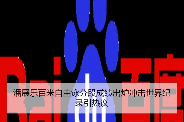 潘展乐百米自由泳分段成绩出炉冲击世界纪录引热议